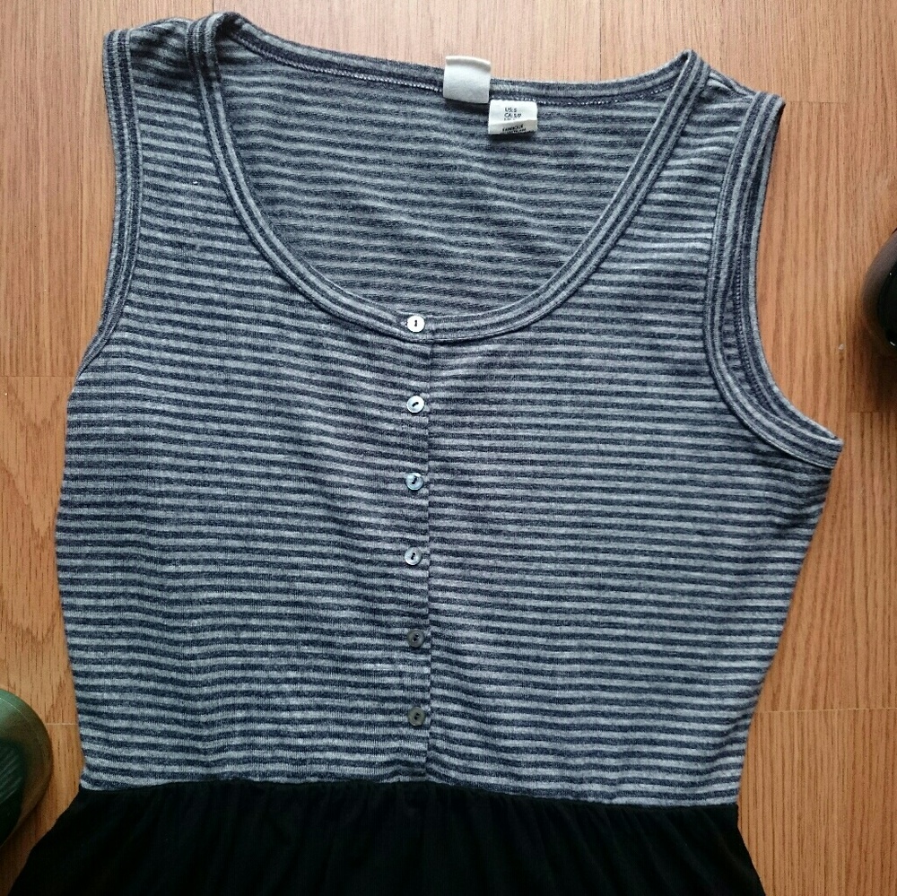 Long Two-tone Dress ARTISAN・NY